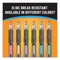 Bic Break-Resistant Mechanical Pencils with Erasers, 0.7 mm, HB (#2), Black Lead, Assorted Barrel Colors, 2/Pack